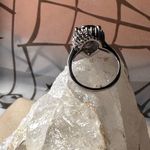 Genuine purple amethyst Ss925 excellent condition Size 7 Photo 7