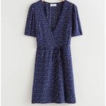 & Other Stories & Other Stories Printed Scallop Wrap Mini Dress EUR 34 /
US 2 Photo 3