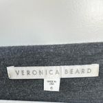 Veronica Beard Long Sleeve Asymmetrical Hem Dress in Dark Gray Size 6 Officewear Photo 4