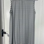 THML  Embroidered nautical striped tank relaxed fit dress size medium Photo 3