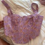 Bardot  Lani Floral Bustier in Lilac Mist Photo 0
