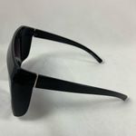 SA174 Black Big Oversized Shield Sunglasses Photo 4