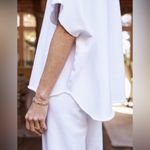 Frank & Eileen Set  Malibu Travel Set White Large l OS Capelet Catherine Pants Photo 3