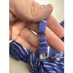 Gap  Women’s Maxi Dress XS Blue White Striped Sleeveless V-Neck Summer Beach Photo 10