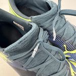 Puma  Future 7 Indoor Soccer Shoes Size 8.5 Gray Skies Elektro Purple Photo 7