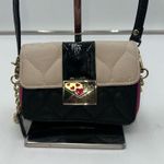 Betsey Johnson  Heart Quilted Love Letter Cross Body Bag Clutch Purse Double Zipp Photo 7