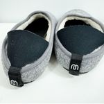 Mahabis Womens Classic Wool Slippers Gray Black Comfort Shoes 39 US 8 Photo 2