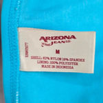 Arizona Jeans  Company Blue Polka Dot Cheeky Medium Bikini Bottom Swimwear Photo 4