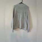 Maurice's Faux Pearl Embellished Mock Neck Sweater Photo 2