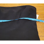 Open Edit NWT Black Bandeau Top Smocked Back Layering Office Siren Minimalist Elegant - S Photo 2