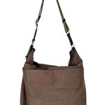 Tumi Nylon Voyageur Venice Hobo Tote Travel Bag Tan Brown Photo 8