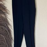 Cinq à Sept Cinq A Sept Black Brianne Slit Hem Pants  Photo 4