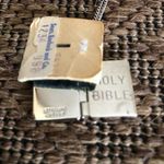 Vintage Ten Commandments necklace 925 sterling Pendant Locket New NWT Silver Photo 10