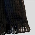 BCBGeneration NWT Revolve × Black Fit and Flare Ruffle Mini Dress Photo 6