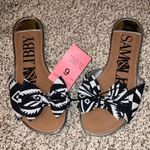 Sam & Libby NWT  Bow Slide Sandals, Size 6 Photo 0