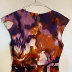 Elie Tahari  Jamie Floral Sheath Dress Purple Orange Photo 7