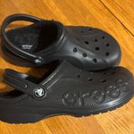 Crocs Dual comfort black with fur lining Unisex M8 W10 Photo 0