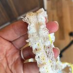 Bikini Set Pastel Yellow Crochet Lace Tiny Blue Bows Size undefined Photo 7