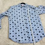 Penny Lane Vintage Chambray Button Up shirt Size M Photo 5