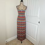 Anthropologie  Deletta Empire Waist Multicolored Multiprint Maxi Dress Size XS Photo 1