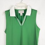 Tommy Bahama  Large Tank Top‎ Golf Aubrey Piped Sleeveless Performance Polo 1147 Photo 2