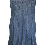 Ralph Lauren  JEANS COMPANY Women’s Y2K Fit and Flare Chambray Dress Photo 0