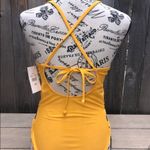 Endless Sun NWT Trending Sunny Yellow Medium One Piece Swimsuit Photo 5