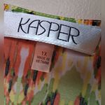 Kasper Women Light Stretch Comfy Poly Tank Top Cowl Neck Multicolor Geo Plus 1X Photo 5