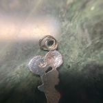 Jumping Cheerleader Pom Pom Sterling Silver 925 Charm Photo 2