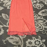 Plaza south sleeveless dress. Gorgeous. Lined. Melon colored. Size 8 linen Pink Photo 5