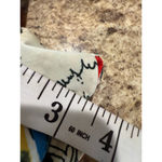 J.Crew Black Multicolor Scalloped Hem Shorts Size 8 Photo 4