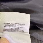 Kasper  Womens Charcoal Grey Ruched Sleeve Blazer Suit Jacket Size 8 Photo 4