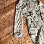 Burberry  Blue Label Trench Coat Beige Check Cotton 38 Authentic 0024-155 Photo 2