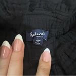 Splendid  Ruby black crinkle cotton high rise paper bag shorts S Photo 4