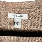 Nine West Pink Blue Gray Black Colorblock Cardigan Size XL Photo 2