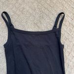 Aritzia NEW Babaton Midi Dress Adjustable Spaghetti Strap Square Neck Black XXS Photo 1