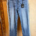Simply Vera By Vera Wang Deven Jeans Straight Mid Rise Stretch Blue Women Sz 12 Photo 15