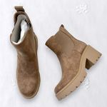 DV Dolce Vita Tan Chunky Platform Lug Sole Ankle Boots Model Tiffany NEW US 6 Brown Photo 1