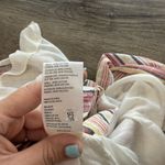 Free People  Aubrey Sarong Skirt Striped‎ Printed Wrap Tie Cotton Midi size 10 Photo 9