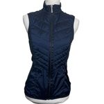 J.Lindeberg Madde Navy Vest Women’s Medium Quilted Hybrid Zip Activewear Golf Blue Photo 1