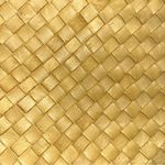 American leather co. Basket weave crossbody Gold Photo 1