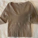 Abercrombie & Fitch Corset Crop Sweater Photo 0
