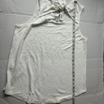 Old Navy  Tank Top, Linen Blend open back tie Medium Photo 5