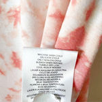 Ellen Tracy  Coral Tie Dye Scoop Neck Tee Shirt Women’s L Photo 5