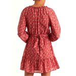 XÍRENA Jia Santa Dress in Coral Photo 9