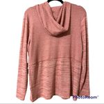 Peyton Primrose large womens pullover hoodie lightweight longsleeve thin blush Pink Photo 1