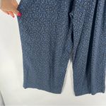 Madewell  Lucie Tie-Back Long-Sleeve Jumpsuit‎ in Carmine Floral Wide Leg Photo 8