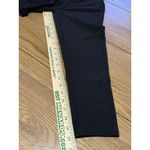 Athleta Layered Shirt Scrunch Bottom Size Medium Black Polyester Blend Preppy Photo 11