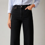 Levi's Levi’s Ribcage Wide Leg Jean – Rosie Posie – Black – 26x30 NWT Photo 5