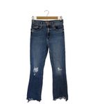 MOTHER Denim Mother The Insider Crop Steo Chew Jeans Size 27 Photo 3